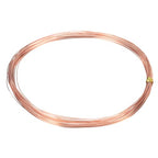 uxcell 99.99% 25 Gauge 0.45mm Pure Copper Wire 10m/33 ft Soft Craft Copper Wire Tarnish Resistant Jewelry Wire for Jewelry Making Beading DIY Crafts Supplies, Copper - size: 25 Gauge 0.45mm
