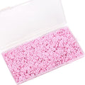 2000Pcs White Clay Beads Polymer Clay Spacer Beads Flat Beads 6mm Round Heishi Vinyl Beads for DIY Craft Gift Adults Girls Kids Bracelets Necklace Jewelry Making Earring Accessories (Pink) - color: Pink