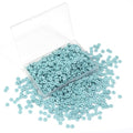 Polymer Clay Beads, 6mm Heishi Bead for Jewelry Bracelets Necklace Making 1000PCS - color: Cyan