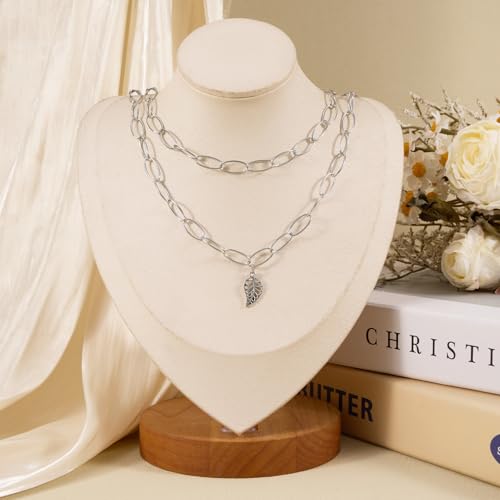 SMYHTGLIF 5 Meters Silver Stainless Steel Chain for Jewelry Making Round Wire Paperclip Chain Bulk Oval Link Jewelry Findings - color: Ellipse Silver