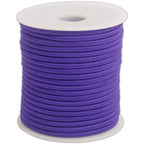 1/8 inch Elastic Cord String for Sewing 55ft 3mm Purple Round Elastic Rope Cord for Hair Ties Thin Elastic Strap Stretchy Thread for Clothes-Keychain-DIY Crafts & Project Supplies(ZH193)