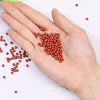 Size 6/0 Crafts Glass Seed Beads 4mm Coffee Beads for Jewelry Making (Total About 100g About 1200pcs) - color: Coffee