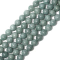 8mm Burmese Jade Natural Stone Beads Round Loose Beads for Jewelry Making Yochus DIY Beads Bracelet Necklace - color: Burmese Jade, size: 8mm