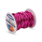 8 Gauge Aluminum Craft Wire, 3mm Jewelry Wire for Jewelry Making Supplies and DIY Metal Craft Art (Rose Purple, 32 Feet) - color: Rose Purple, size: 8Gauge 32FT