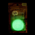 John Bead 25g Cylin Beads Turquoise Glow in Dark AB 11/0 Glass Cylindrical Seed Beads for Jewelry Bracelets Necklaces Earrings Making Embroidery - color: Turquoise Glow in Dark AB