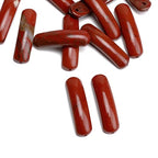 BEADIA Natural Curved Redstone Stone Beads 36x10mm 4pcs for DIY Bracelet Jewelry Making - color: Redstone