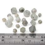 BEADIA Faceted Natural Spectrolite Stone Round Beads 6mm 36cm/Strand for Jewelry Making - color: Spectrolite, size: 6mm