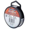 Beadalon Wildfire Ultra - Beading Thread, Beading Supplies for Crafters, Jewelry Makers, Beaders. Braided Fishing Line - size: 0.006 in / 50 Yd, style: Black