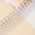 Natural Stone Genuine Stones DIY Clear Quartz Crystals Round Beads 8mm 100pcs Beading Loose Gemstone Hole Size 1mm Charm Smooth Beads for Bracelets Necklaces Earrings (Clear Quartz Crystals 8mm) - color: Clear Quartz Crystals, size: 8mm