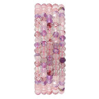 BEADIA Natural Fluorite Beads 4x2mm 120pcs Faceted Rondelle Loose Semi Gemstone Beads for Jewelry Making Design - color: Fluorite