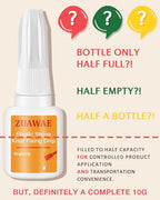 ZUAWAE Jewelry Glue for Elastic String, Bracelet Glues with 1mm Elastic String for Bracelets to Clay Beads Bracelet Making Kit, Jewelrys Fixing Kit, Jewelry Making Supplies - color: 1 mm Elastic String with Jewelry Glue