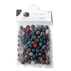 Raicegs 100pcs 5×8mm Rondelle India Agate Beads Natural Gemstone Beads Abacus Disk Stone Loose Beads for Jewelry Making DIY Bracelets Necklace - color: India Agate, size: 5×8mm Rondelle