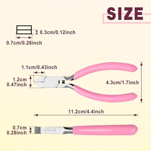 4.4" Mini Short Flat Nose Pliers for Jewelry Making Small Duck Billed Pliers Smooth Jaws Flat Plier Wire Straightener Jewelry Making Tools for Wire Bending Straightening Craft DIY Supplies - style: Short Flat Nose Pliers
