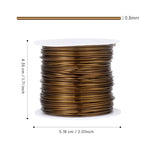 82FT Jewelry Wire 20 Gauge Tarnish-Resistant Copper Beading Wires Roll Bulk for DIY Crafts Jewelry Making, Antique Bronze - color: Antique bronze, size: 0.8mm
