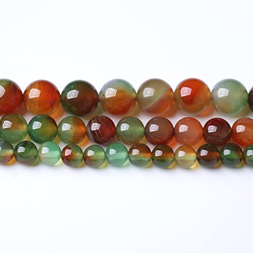 6MM Peacock Agate Round Loose Beads Natural Gem Beads Crystal Energy Stone Beads for Jewelry Making DIY Bracelet Necklace - color: Peacock Agate, size: 6MM