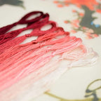 Mulberry Silk Floss Embroidery Thread Floss-Cross Stitch Threads China Silk Woven Jewelry Threads DIY Sewing Kits (48) - color: 48