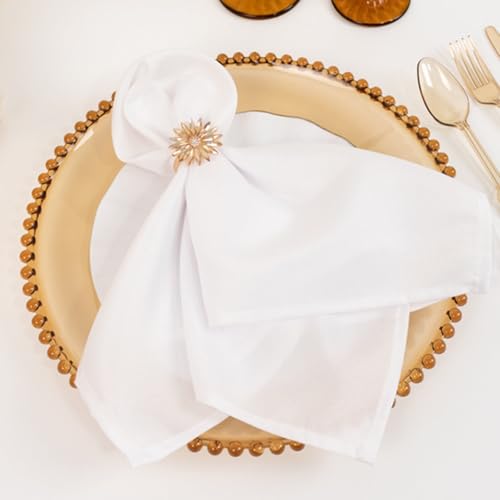 13" Charger Plates - Set of 24 - Amber Round Acrylic Disposable Chargers with Beaded Rim, Ideal for Dinner Party Wedding Bulk Events - color: Amber, size: 13" Charger Plate, 24 Pack