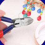 Diagonal Cutting Pliers Mini Wire Cutters Small Side Cutter Sharp Precision Nipper Mini Jewelry Pliers Hand Jewellery Making Tool - style: Diagonal Pliers