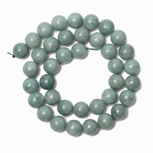 8mm Burmese Jade Natural Stone Beads Round Loose Beads for Jewelry Making Yochus DIY Beads Bracelet Necklace - color: Burmese Jade, size: 8mm