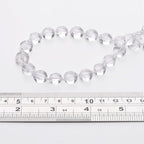 BEADIA Natural Faceted Clear Quartz Rondelle Disk Stone Beads 10x5mm 37cm for DIY Chain Jewelry Making - color: Clear Quartz