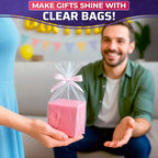 200 Pcs Heat Shrink Wrap Bags – 4x6 In Mother’s Day Cellophane Bags Compatible with Hair Dryer at Medium Temperature – Suitable for Packaging Small Items, Protects from Dust, Moisture, and Scratches - size: 1 count (Pack of 200)