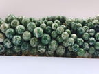 Stone Beads 6mm 140pcs Green Spot Jasper Beads Round Loose Gemstones Beads for Bracelet Necklace Jewelry Making (6mm, 60606 Green Spot Jasper) - color: Green Spot Jasper Beads, size: 6mm