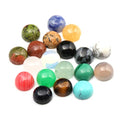 Natural Stones Cabochon 4 6 10 12 14 16 18 20 MM Round No Hole for Making Jewelry - size: 6 MM