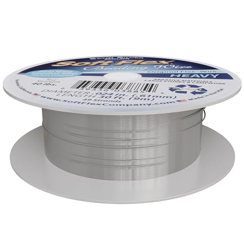 Soft Flex Best Beading Wire .024 Inch - 30 Feet (1)