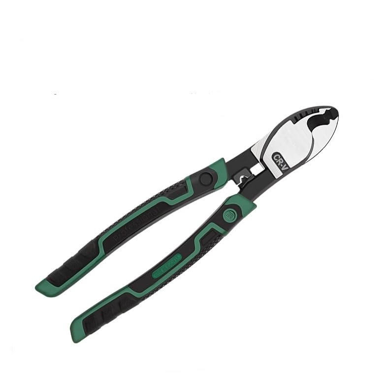 Wire Cutter Heavy Duty 8 Inch High Leverage Wire Cable Cutter Pliers Tool for Aluminum, Copper, Wire, Communications Cable