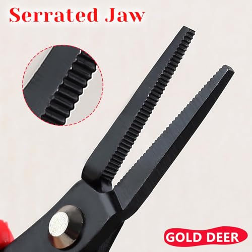 5.5 Inches Long Needle-Nose Pliers Mini Needle Nose Pliers Long Nose Pliers Precision Pliers Mini Jewelry Pliers Jewelry Making Tools Craft Pliers for Jewelry Repair Wire Bending Gripping - style: Needle-Nose Pliers