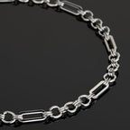 UMAOKANG Stainless Steel Paperclip Chain for Jewelry Making Paper Clip Link Chain on Spool with Lobster Clasps and Jump Rings - color: Paperclip (Steel)