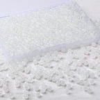 500Pcs White Glass Beads for Necklaces, 6mm Round Clear Glass Crystal Beads for Bracelet Jewelry Making Kits Earring Bracelets and DIY Crafts(White) - color: White