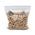 INSPIRELLE 900pcs 10mm Natural Wood Beads Unfinished Round Wooden Loose Beads Wood Spacer Beads with 10M Jute Twine for Craft Making Home Decoration - size: 10mm