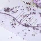 Natural Amethyst Beads, 4mm 90pcs Small Round Faceted Loose Gemstones for DIY Jewelry Making, Handmade Bracelet and Necklace Crafting, with Size Card - color: Amethyst, size: 4mm