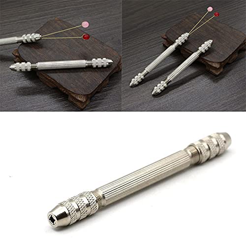 3PCS DIY Twisted Copper Wire Tool Winding Copper Wire for Jewelry Making, Artifact Handmade Antique Jewelry Accessories Mini Pin Vise Jewelry Making Tool (Tools&Copper)