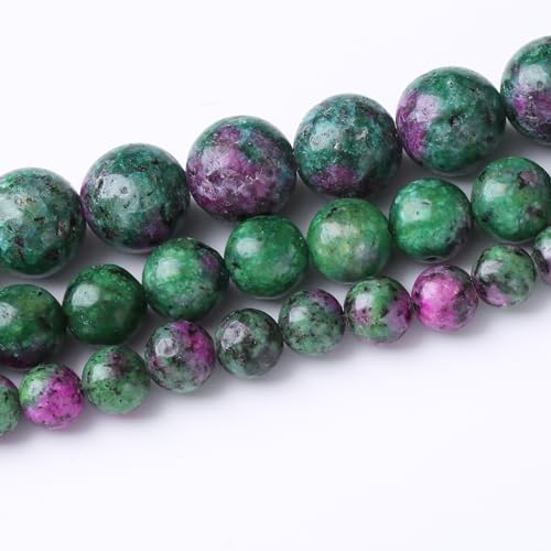 Dichroic Stone Beads for Jewelry Making DIY Bracelet Necklace Jewelry Making 1 Strand 15.5inch 60PCS 6MM - color: Dichroic Stone, size: 6MM