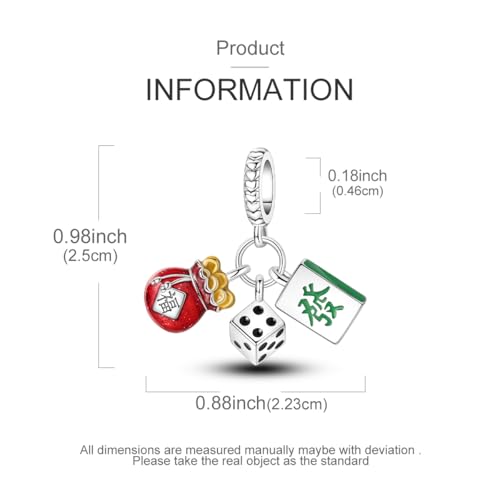 LAZA Charms for Bracelets 925 Sterling Silver Butterfly Summer Travel Ocean Lucky Charm Beads Pendant Jewelry for Women Mom - color: blessed