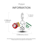 LAZA Charms for Bracelets 925 Sterling Silver Butterfly Summer Travel Ocean Lucky Charm Beads Pendant Jewelry for Women Mom - color: blessed
