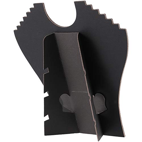 KINJOEK 10 Packs 9.6 x 9.2 Inch Necklace Display, Jewelry Earring Easel Black Velvet Display Stand Tower Rack for Selling Shows Business Home - size: 9.6 x 9.2 Inch 10PCS
