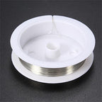 3 Rolls Jewelry Beading Wires, 0.2mm/ 32 Gauge Tarnish Resistant Copper Wires for Jewelry Making Supplies and Craft