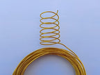 15 Gauge Anodized Aluminum Wire 49 Feet for Jewelry Making Craft DIY（1.5mm,Light Gold,41514） - color: Light Gold, size: 15 Gauge