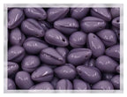 Czech 50-Piece Glass Beads, 6x9mm, Teardrop Silk Dirty Lavender Violet (24010) - color: Silk Lavender