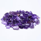 3-5mm Natural Purple Amethyst Gemstone Chips Loose Beads Semi Precious for Jewelry Making DIY Handmade Craft Supplies 1 Strand per Bag Approxi 32" - color: Purple Amethyst