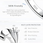 Gold Necklace Extender 14K Gold Plated Durable Necklace Extender, 925 Sterling Silver Chain for Bracelet Anklet, 2 Piece Set 3" 6" Inches - color: Gold, size: 3 6 inch