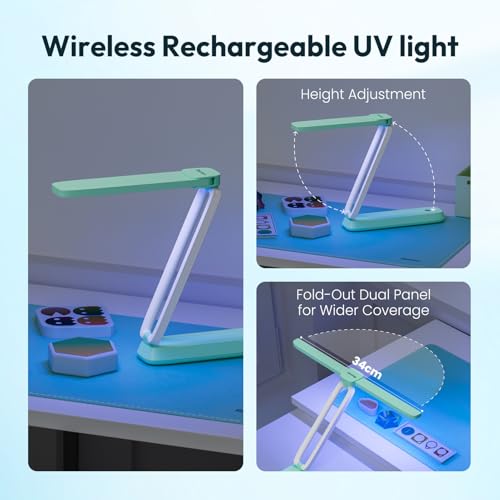 Resiners UV Resin Kit with Light for Adults, 190PCS UV Resin Jewelry Making Kit, Resin Accessories for Keychains, Earrings, Necklaces, Adult DIY Crafts – Not a Toy
