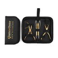 Hair Extension Pliers Kit Microlink Pliers for Extensions Hair Extension Beading Tool Hair Needle Pulling Hook Hair Styling Bead Closer and Remover Pliers - color: 1 Gold