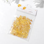 Raicegs 100pcs 6mm Citrine Beads Natural Gemstone Beads Round Loose Beads for Jewelry Making DIY Bracelets Necklace - color: Citrine, size: 6mm Round