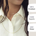 KISPER Italian 18K Gold Plated 925 Sterling Silver Diamond Cut Box Link Chain Necklace – for Women & Men with Spring Ring Clasp – Made in Italy - size: 18 inches