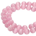 PATIKIL 10 mm Natural Clear Quartz Loose Beads, 2 Strands Crystal Round Stone Strand Beads Gemstone Loose Bead Spacer Beads for Jewelry Making DIY Necklace Bracelet, Pink - color: Pink, size: 10 mm