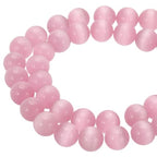 PATIKIL 10 mm Natural Clear Quartz Loose Beads, 2 Strands Crystal Round Stone Strand Beads Gemstone Loose Bead Spacer Beads for Jewelry Making DIY Necklace Bracelet, Pink - color: Pink, size: 10 mm